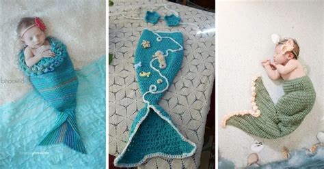 9 Super Sweet Crochet Baby Mermaid Tail Patterns Everyone Will Adore