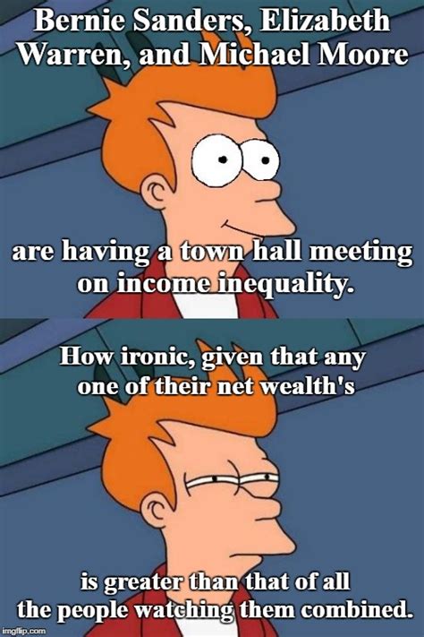 Town Hall Meeting On Income Inequality Imgflip