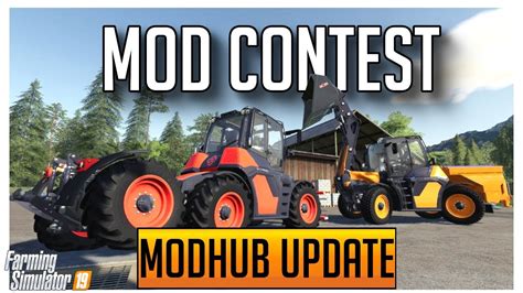 Mod Contest 61 New Mods Modhub Update Farming Simulator 19 Youtube