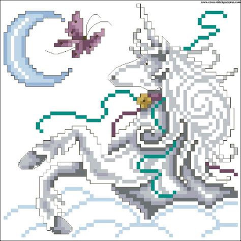 There are 74 items in this collection. Unicorn - Counted cross stitch patterns and charts