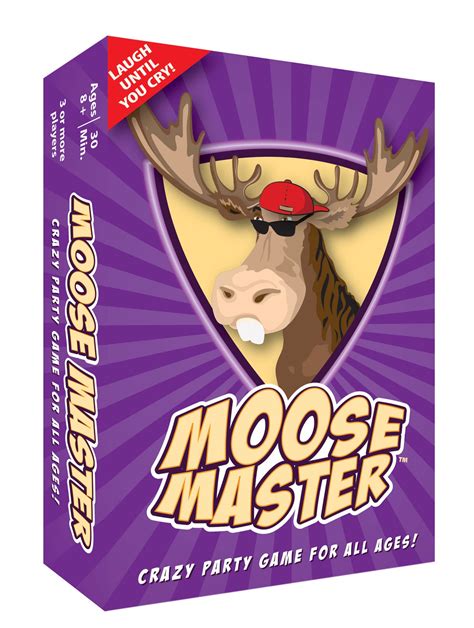 Buy Moose Master Laugh Until You Cry Or Pee Your Pants Fun Your Cheeks Will Hurt From