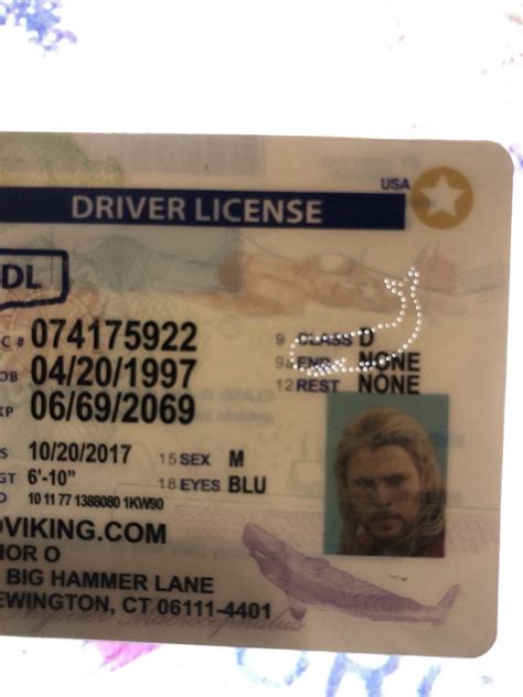 Connecticut Ct Drivers License Scannable Fake Id Idviking Best