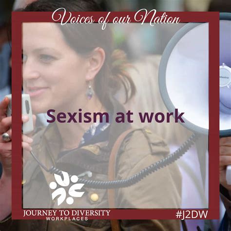 Sexism At Work Journey To Diversity Workplaces