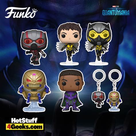 2022 New Ant Man And The Wasp Quantumania Funko Pops