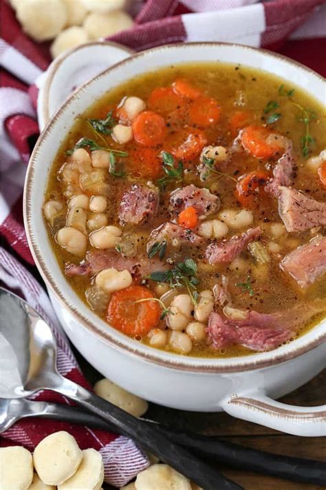 Navy Bean Soup Is Made With Your Leftover Ham Bone Turn Your Leftover