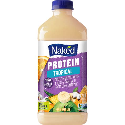 Naked Tropical Protein Juice Blend SmartLabel