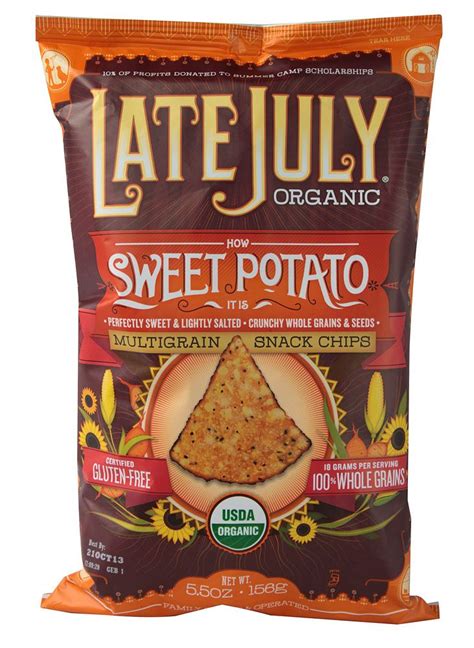 Plus, if you're vegan or kosher, you'll be sure to find some great chips here too! Late July Snacks Organic Multigrain Tortilla Chips Gluten ...
