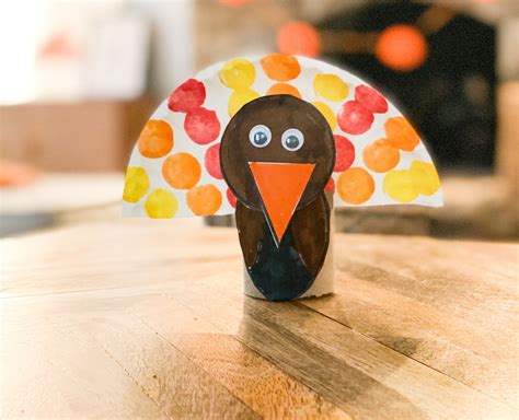 Toilet Paper Roll Turkey Craft Template For Preschoolers Originalmom