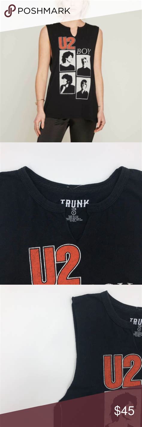 Trunk Ltd U2 Graphic Band Tee Graphic Band Tees Band Tees Clothes