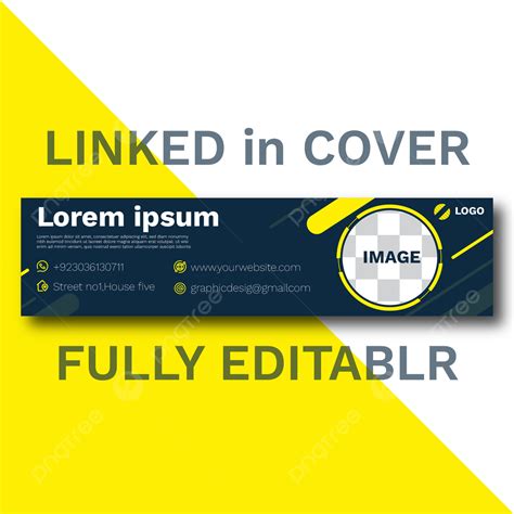 Linkedin Cover Template Download On Pngtree
