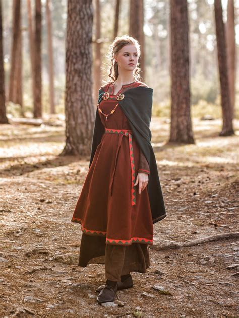 Viking Clothing Idunn Style Viking Dress Viking Clothing