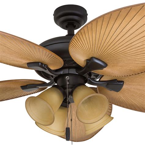 We like having a ceiling fan however we do not find them attractive. Honeywell Palm Valley Ceiling Fan, Bronze Finish, 52 Inch ...