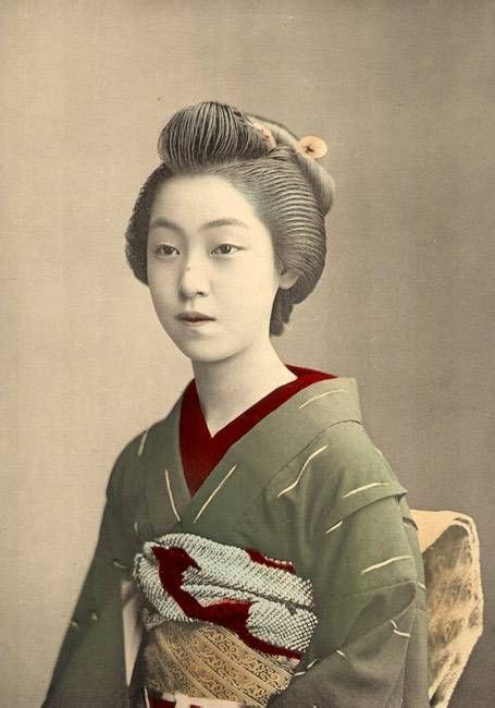 Old Portraits Vintage Portraits Vintage Photos Japanese Geisha