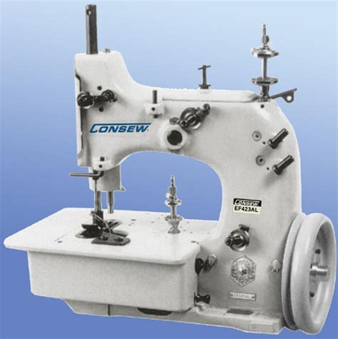 We offer binding machines, tape, thread, bobbins and much more! Consew Carpet Serger Sewing Machine EF423AL-H 15mm | Moose Trading LLC