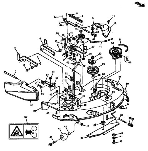 John Deere Mower Deck Diagrams