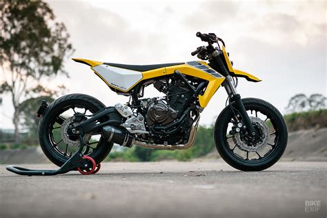 Une Yamaha Mt 07 Version Supermotard Braaaapppp Acidmotoch Le