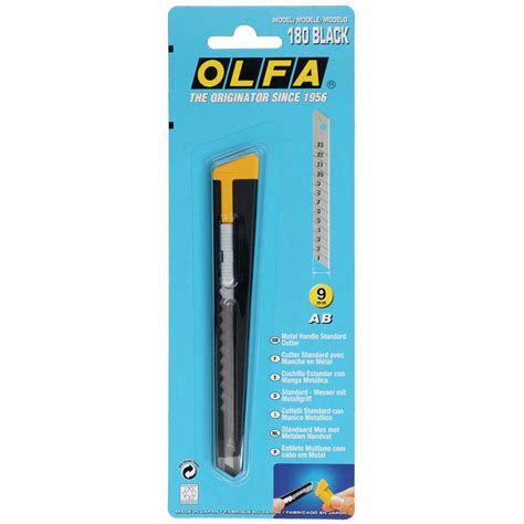 Olfa Utility Knife 9mm Cutters And Knives Barnyarns Ripon Ltd