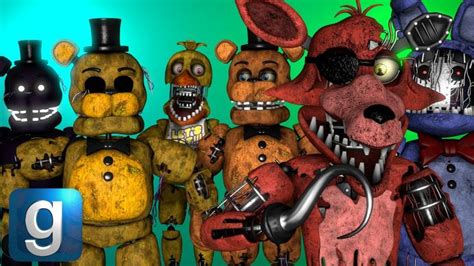 Withereds In The Wild Fnaf Gmod Youtube Fnaf Fnaf Characters