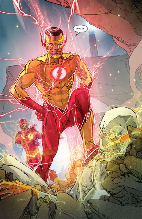 Dc Comics Spoilers And Review The Flash 8 Debuts Wally