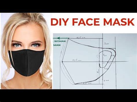 This free face mask pattern features a removable filter pocket so you can change the filter and wash the mask. DIY FACE MASK | design pattern | 2 min. How do you make a ...
