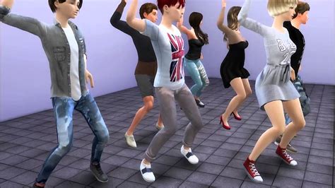 Sims 4 Mmd Just Dance Youtube