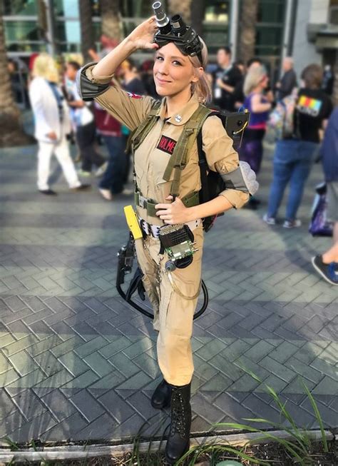 Female Ghostbuster By Amberainbow On Deviantart Ghost Busters Costume Diy Ghostbusters