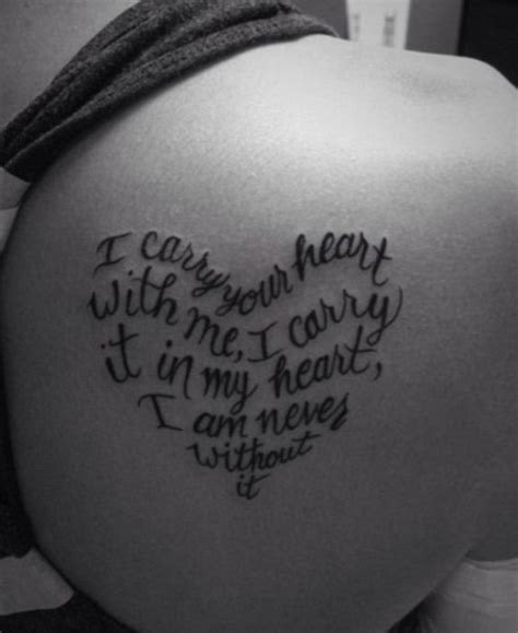 Meaningful Tattoo Ideas For Poetry Lovers That Will Literary Stay