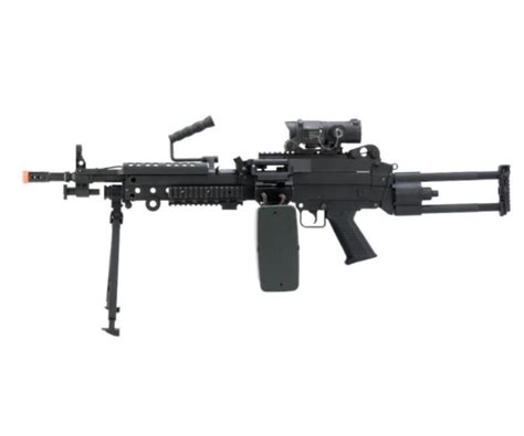 Cybergun Fn Licensed M249 Para Featherweight Airsoft Machine Gun