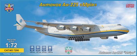172 Antonov An 225 Mriya Superheavy Transporter Vše Pro Modeláře