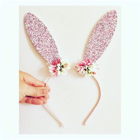 Bunny Headband Pink Bunny Earsrabbit Ears By Nashandwillow Bunny Ears