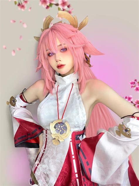 game thủ việt cosplay yae miko đẹp hơn bản gốc trong genshin impact