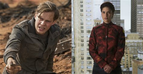 New Territory Bill Skarsgård And Nadia Hilker On The Divergent Series