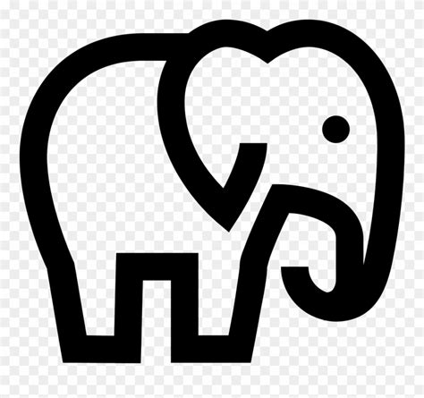 Download Elephant Vector Png Download Elephant Icon Clipart 1342418