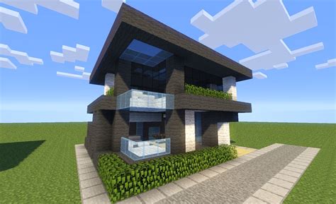 Modern Cube House Minecraft Map