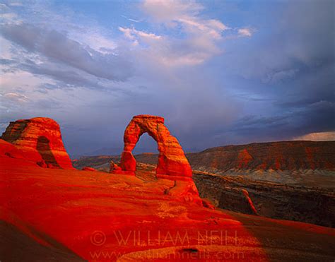 Sunset Storm Clouds Delicate Arch Arches National Park Flickr
