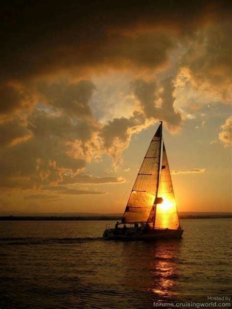 Why Learn To Sail Sailing Boat Sunrise Sunset