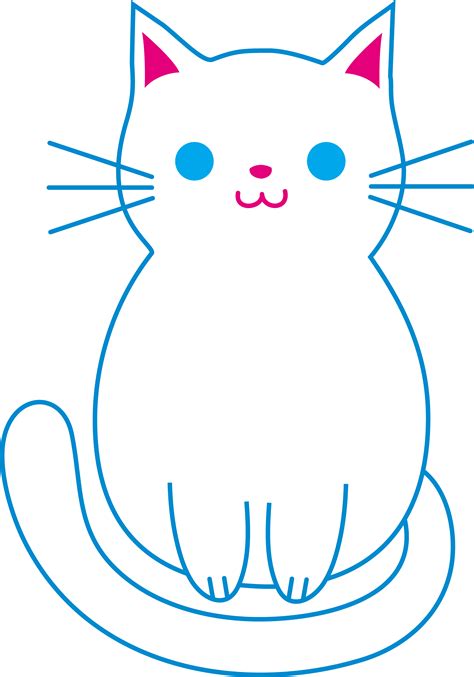 Cute Cartoon Cat Pictures Clipart Best
