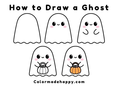 15 Ghost Drawing Ideas How To Draw A Ghost