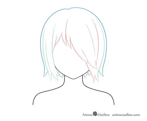 How To Draw Anime And Manga Hair Female Animeoutline Female Anime