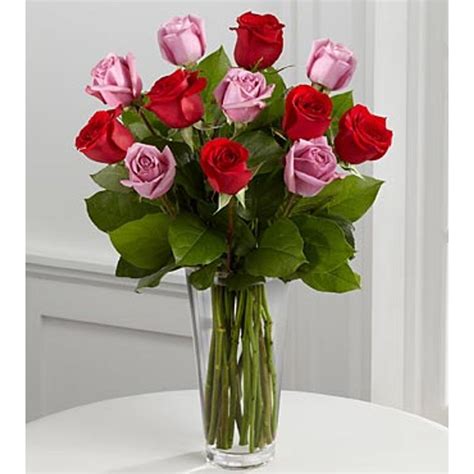 Ftd Red And Lavender Rose Bouquet Summerville Sc Florist Send
