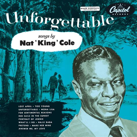 Nat King Cole Unforgettable Lp
