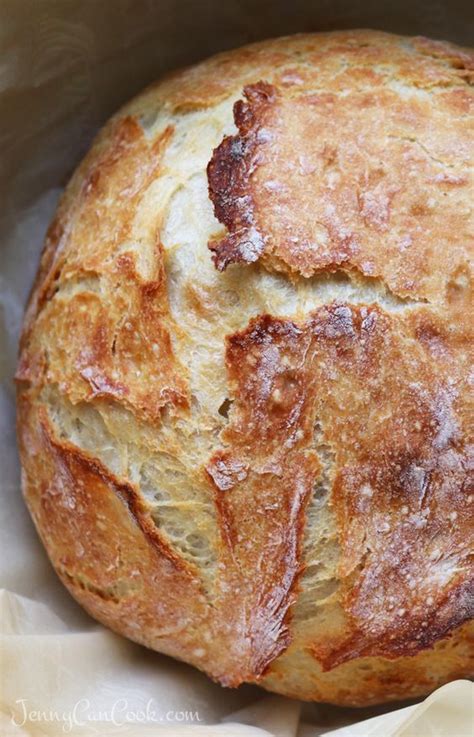 Fastest No Knead Bread Ever Quick No Knead Bread Jenny Can Cook