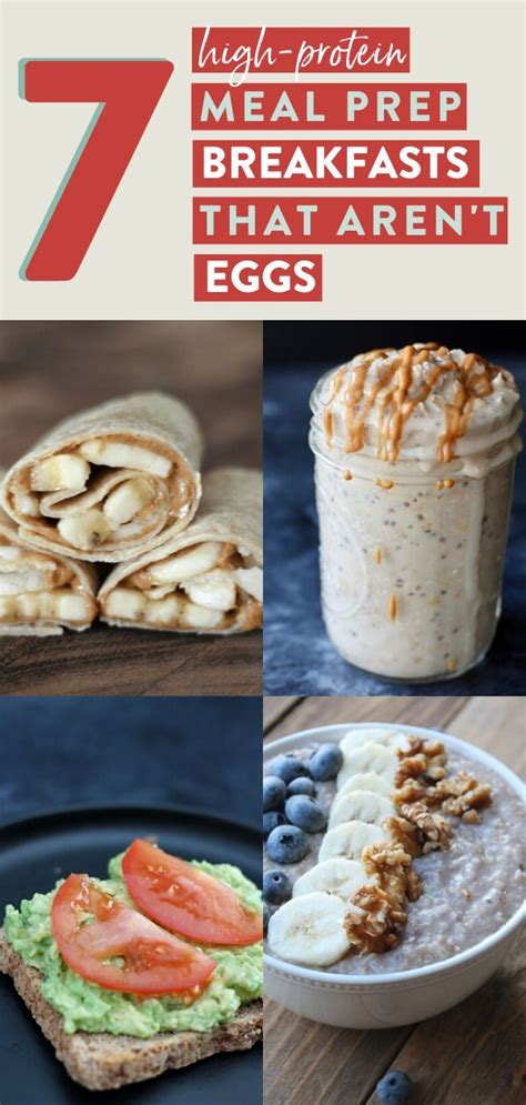 How to Meal Prep A High Protein Breakfast Without Eggs ...