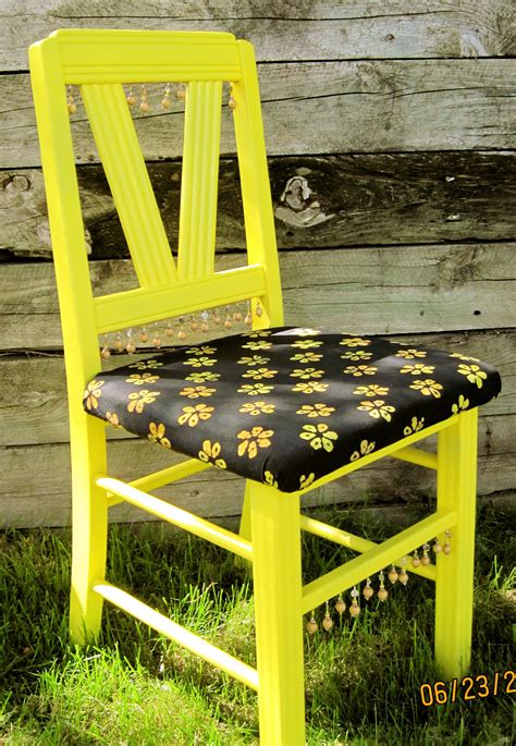 We did not find results for: Yellow kitchen chair with batik fabric and wood/shell bead ...
