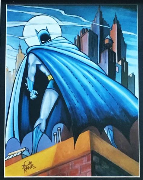 Batman Lithograph Print By Bob Kane 3592500 Brooklyn Comic Shop