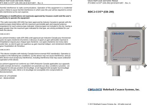 Rohrback Cosasco Systems Er Hazardous Area Electrical Resistance