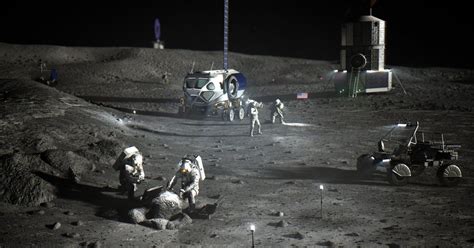 Nasa Artemis Base Camp 6 Images Of Life On The Moon