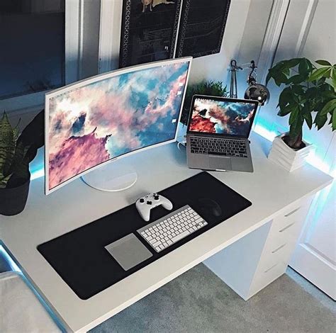 Cool computer setups and gaming setups. 20 DIY Desks That Really Work For Your Home Office | Game ...
