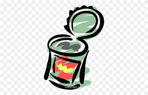 Canned Foods Royalty Free Vector Clip Art Illustration Canned Food
