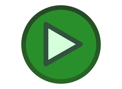 Green Play Button Png Green Play Button Icon Transparent Png